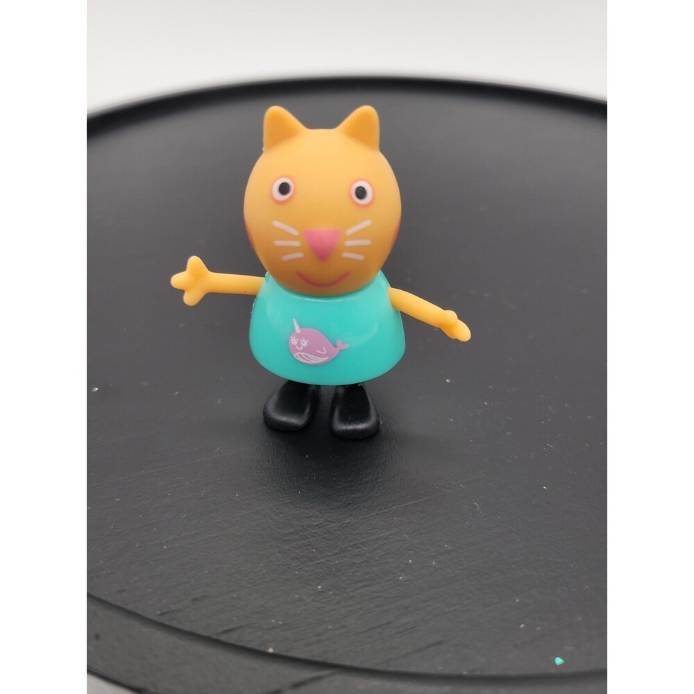Jazwares 2003 Peppa Pig Friend Candy Cat 2.25" Figure